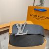Louis Vuitton chiều rộng 40mm nguyên bản đúc nút thép