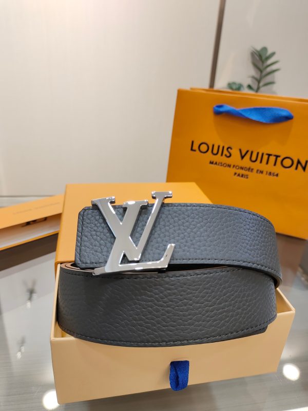 Louis Vuitton chiều rộng 40mm nguyên bản đúc nút thép