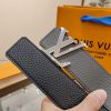 Louis Vuitton chiều rộng 40mm nguyên bản đúc nút thép