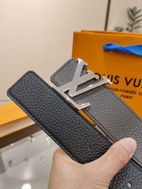 Louis Vuitton chiều rộng 40mm nguyên bản đúc nút thép
