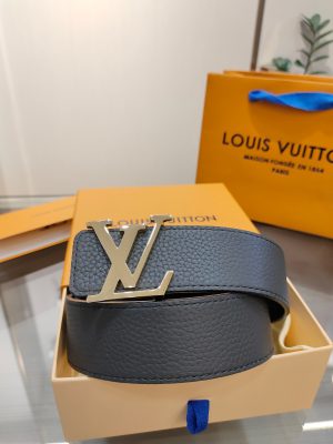 Louis Vuitton chiều rộng 40mm nguyên bản đúc nút thép