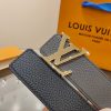 Louis Vuitton chiều rộng 40mm nguyên bản đúc nút thép