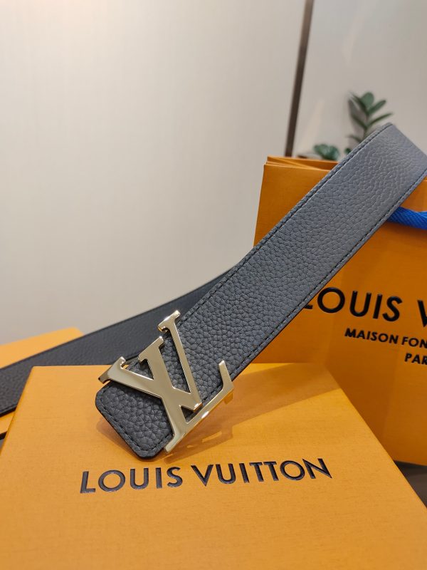 Louis Vuitton chiều rộng 40mm nguyên bản đúc nút thép