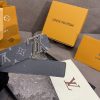 Louis Vuitton chiều rộng 40mm nguyên bản đúc nút thép