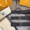 Louis Vuitton chiều rộng 40mm nguyên bản đúc nút thép
