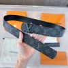 Louis Vuitton chiều rộng 40mm nguyên bản đúc nút thép