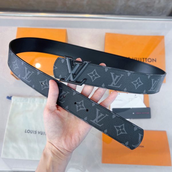 Louis Vuitton chiều rộng 40mm nguyên bản đúc nút thép