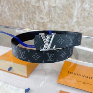 Louis Vuitton chiều rộng 40mm nguyên bản đúc nút thép