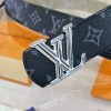 Louis Vuitton chiều rộng 40mm nguyên bản đúc nút thép