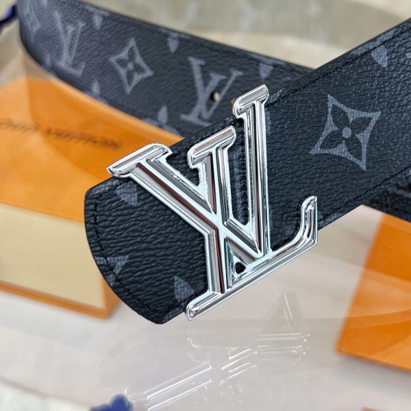 Louis Vuitton chiều rộng 40mm nguyên bản đúc nút thép