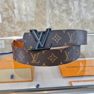 Louis Vuitton chiều rộng 40mm nguyên bản đúc nút thép