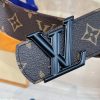 Louis Vuitton chiều rộng 40mm nguyên bản đúc nút thép