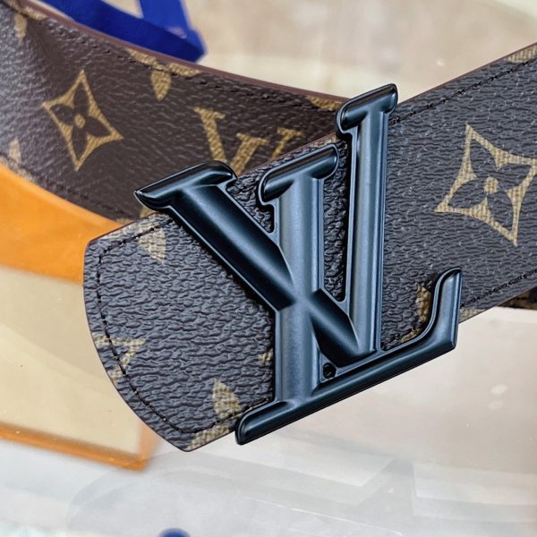 Louis Vuitton chiều rộng 40mm nguyên bản đúc nút thép