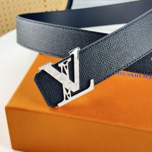 Louis Vuitton chiều rộng 40mm nguyên bản đúc nút thép