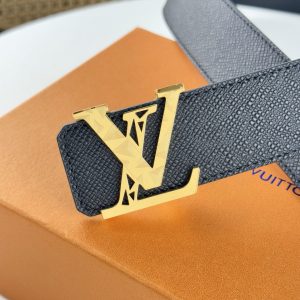 Louis Vuitton chiều rộng 40mm nguyên bản đúc nút thép