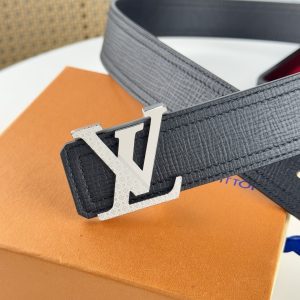 Louis Vuitton chiều rộng 40mm nguyên bản đúc nút thép