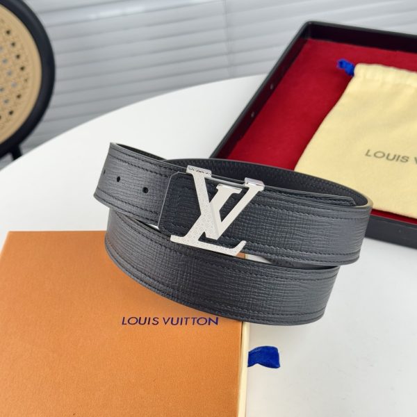 Louis Vuitton chiều rộng 40mm nguyên bản đúc nút thép