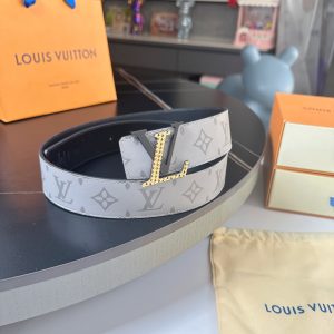 Louis Vuitton chiều rộng 40mm nguyên bản đúc nút thép