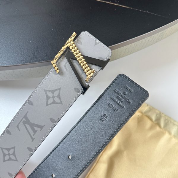 Louis Vuitton chiều rộng 40mm nguyên bản đúc nút thép