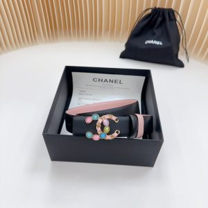 3.cm Chanel, hai mặt bản gốc da con bê vàng nguyên bản đồng mở khuôn tùy chỉnh