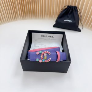 3.cm Chanel, hai mặt bản gốc da con bê vàng nguyên bản đồng mở khuôn tùy chỉnh