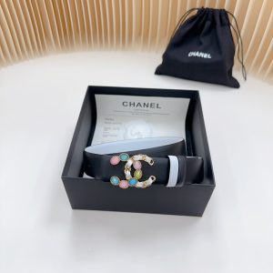 3.cm Chanel, hai mặt bản gốc da con bê vàng nguyên bản đồng mở khuôn tùy chỉnh