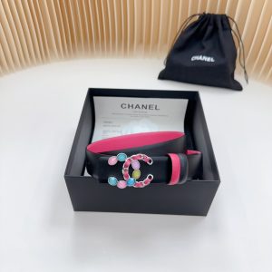 3.cm Chanel, hai mặt bản gốc da con bê vàng nguyên bản đồng mở khuôn tùy chỉnh