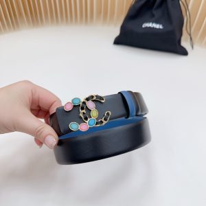 3.cm Chanel, hai mặt bản gốc da con bê vàng nguyên bản đồng mở khuôn tùy chỉnh