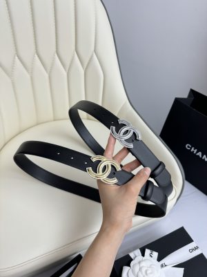 3.cmChanel Mẫu Mùa xuân chính thức, hai mặt da bò