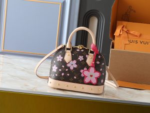 【LV × TM Alma BB túi xách】 Sakuramian Village trên Long Maison biểu tượng gói