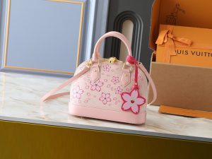 【LV × TM Alma BB túi xách】 Sakuramian Village trên Long Maison biểu tượng gói