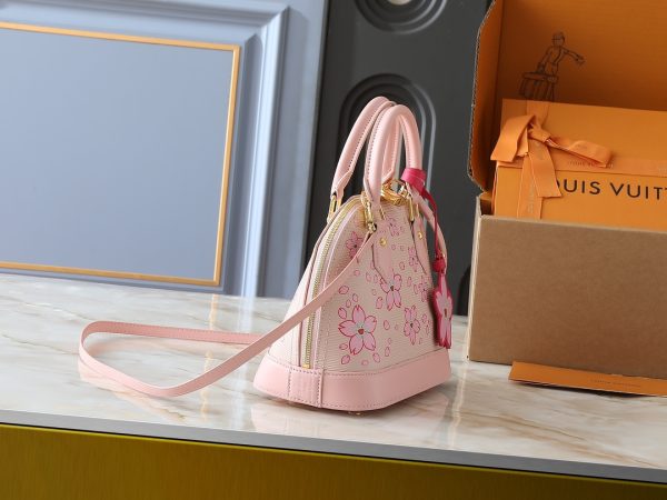 【LV × TM Alma BB túi xách】 Sakuramian Village trên Long Maison biểu tượng gói