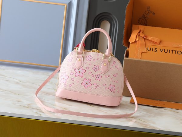 【LV × TM Alma BB túi xách】 Sakuramian Village trên Long Maison biểu tượng gói
