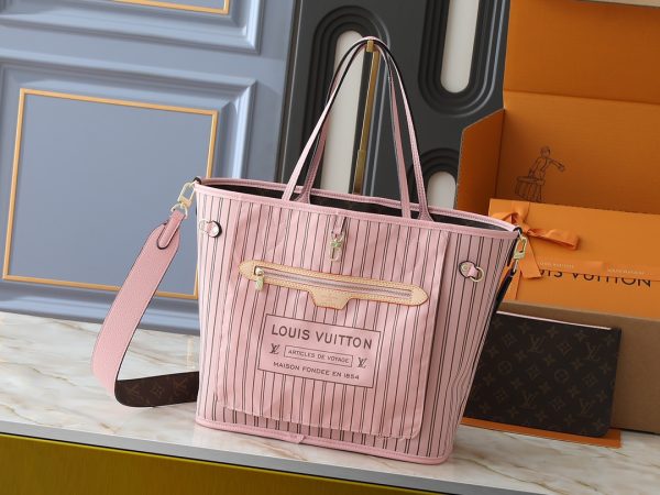 Louis Vuitton, Neverfull Bandoulière Inside Out túi xách