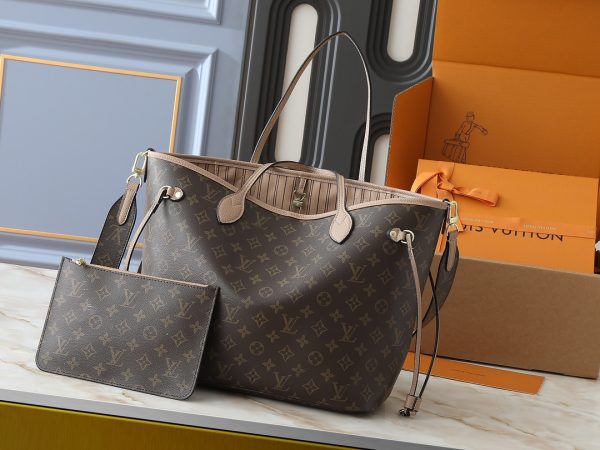Louis Vuitton, Neverfull Bandoulière Inside Out túi xách