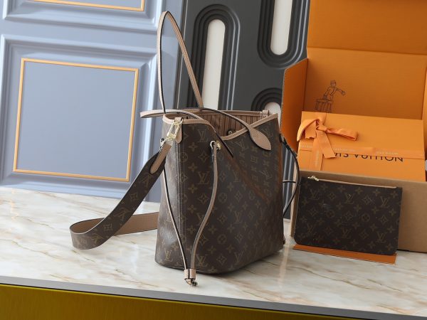 Louis Vuitton, Neverfull Bandoulière Inside Out túi xách