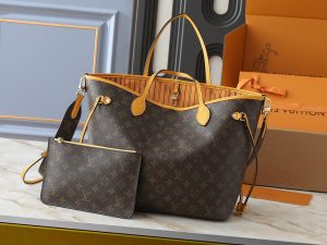Louis Vuitton, Neverfull Bandoulière Inside Out túi xách