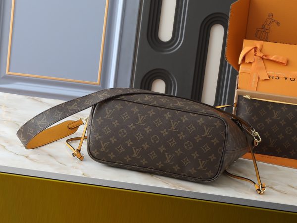 Louis Vuitton, Neverfull Bandoulière Inside Out túi xách