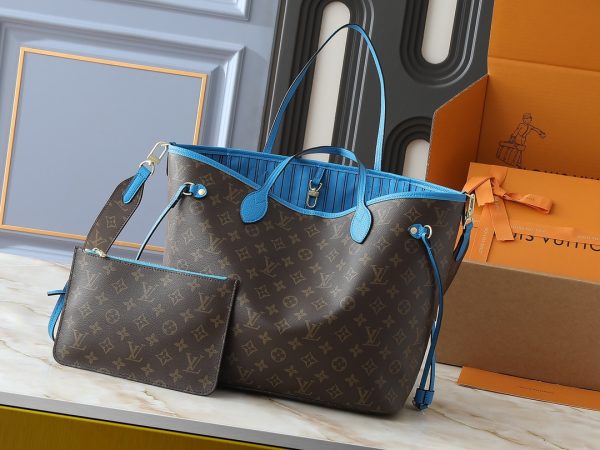 Louis Vuitton, Neverfull Bandoulière Inside Out túi xách