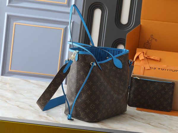 Louis Vuitton, Neverfull Bandoulière Inside Out túi xách