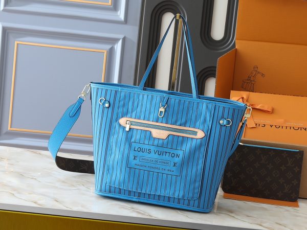 Louis Vuitton, Neverfull Bandoulière Inside Out túi xách