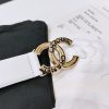 Chanel cổ điển dây đai đôi C, nút bấm logo mới với da bò con nhập khẩu