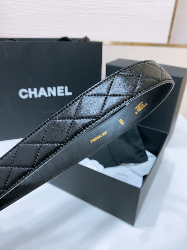 Chanel 24 3.0cm, chất lượng cao nhất, nguyên mẫu gốc, kim loại da cao cấp tùy chỉnh