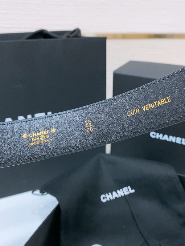 Chanel 24 3.0cm, chất lượng cao nhất, nguyên mẫu gốc, kim loại da cao cấp tùy chỉnh