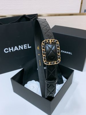 Chanel 24 3.0cm, chất lượng cao nhất, nguyên mẫu gốc, kim loại da cao cấp tùy chỉnh