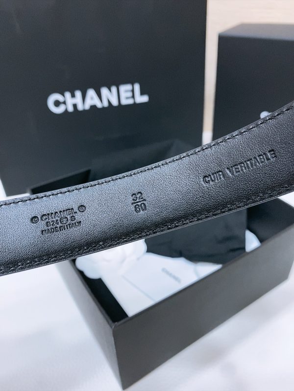 Chanel 24 3.0cm, chất lượng cao nhất, nguyên mẫu gốc, kim loại da cao cấp tùy chỉnh