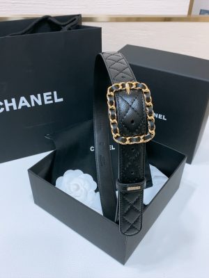 Chanel 24 3.0cm, chất lượng cao nhất, nguyên mẫu gốc, kim loại da cao cấp tùy chỉnh