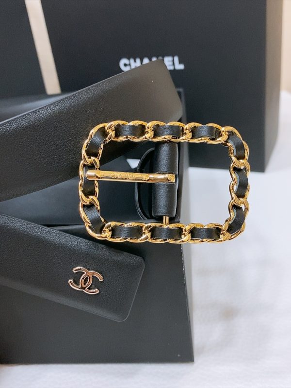 Chanel 24 3.0cm, chất lượng cao nhất, nguyên mẫu gốc, kim loại da cao cấp tùy chỉnh