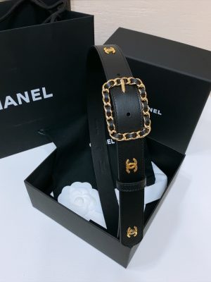Chanel 24 3.0cm, chất lượng cao nhất, nguyên mẫu gốc, kim loại da cao cấp tùy chỉnh
