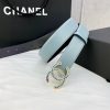 Chanel đầu xuân biểu diễn ZP đồng bộ khuôn gốc mở, hai mặt da bò